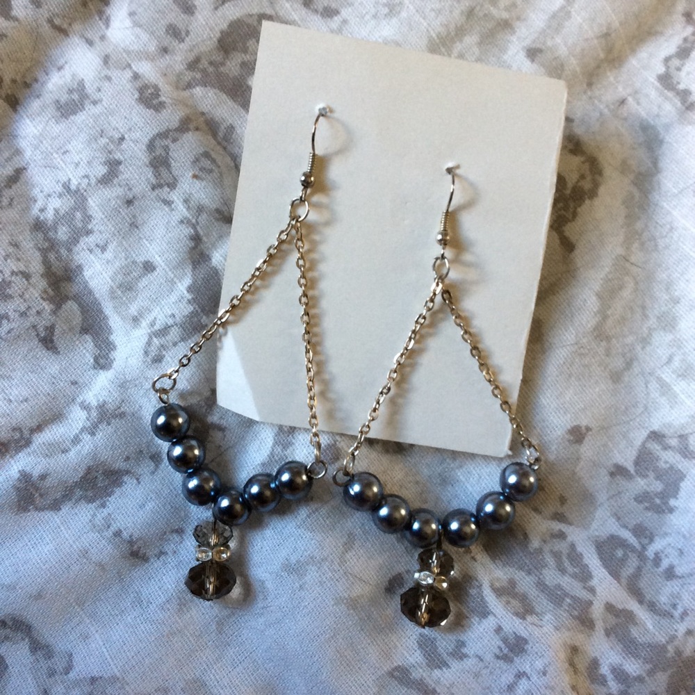 Handmade Tear Drop Dangle Earrings